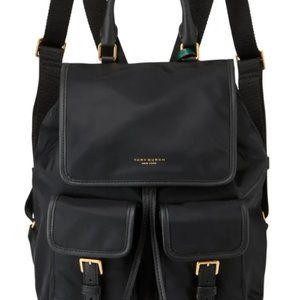 Tory Burch nylon backpack, black